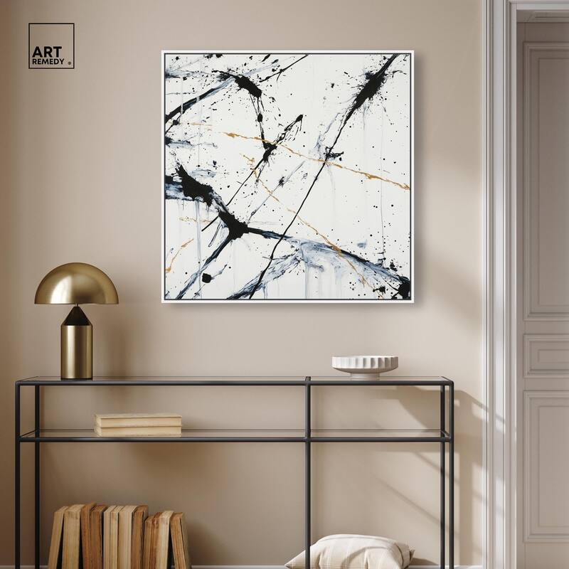 Splintered Impact I Canvas by Art Remedy