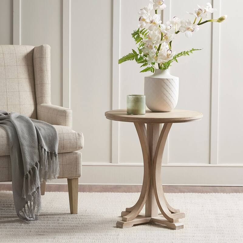 Fatima Accent Table，Modern Accent table,for Living Room Bedroom Studio, Comfy，Living Room table Comfy Reading - Natural