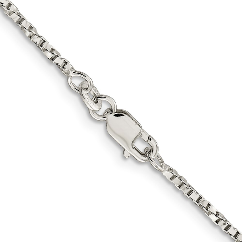 925 Sterling Silver 1.75mm Twisted Box Chain