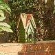 preview thumbnail 20 of 48, Glitzhome 12"H Retro Distressed Painted Solid Wood Cottage Birdhouse
