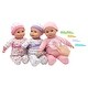 preview thumbnail 2 of 3, Cuddle Kids: 14" Lovable Talking Triplets Dolls with Large Blanket & 3 Bottles, Ages 2+