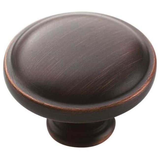 Amerock Allison Value 1-1/4 Inch Diameter Mushroom Cabinet Knob -