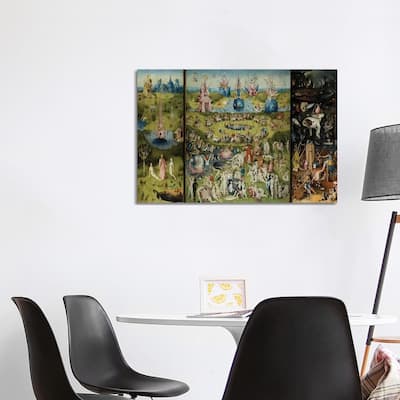 iCanvas "The Garden of Earthly Delights 1504" by Hieronymus Bosch Canvas Print