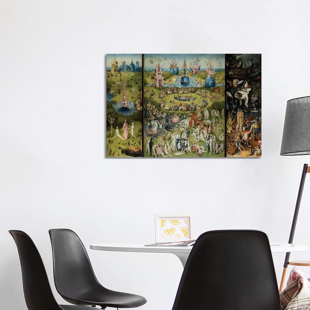 iCanvas "The Garden of Earthly Delights 1504" by Hieronymus Bosch Canvas Print