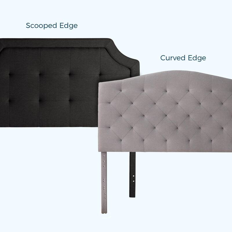 Brookside Liza Upholstered Curved and Scoop-Edge Headboards
