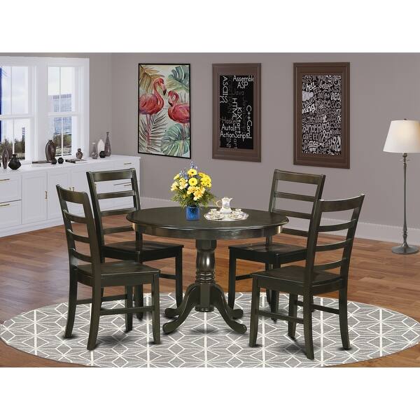 Hlpf5 Cap 5 Pc Small Kitchen Table Set Dining Table And 4 Chairs Overstock 17652199 Small (seats up to 4). eastwest