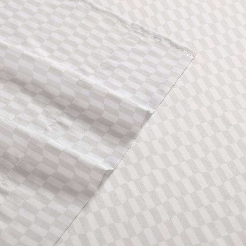 Kenneth Cole Printed 4 Piece Sheet Sets