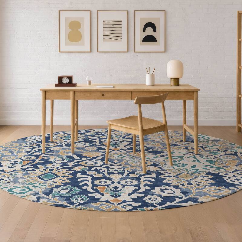 Machine Washable Indoor/ Outdoor Global Avon Chantille Rug