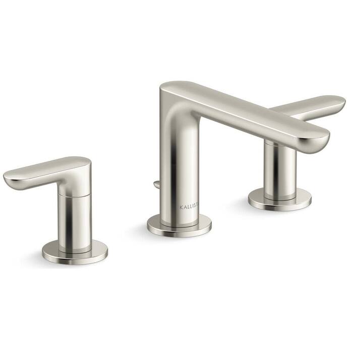 Kallista P34119-LV 002 Collection 1.2 GPM Widespread Bathroom Faucet - Polished Nickel