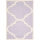 preview thumbnail 61 of 86, SAFAVIEH Handmade Cambridge Rosy Modern Moroccan Wool Rug 2' x 3' - Lavender/Ivory