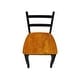 preview thumbnail 81 of 128, International Concepts Solid Wood Madrid Ladderback Chairs, Set of 2 - N/A