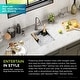 preview thumbnail 32 of 36, KRAUS Standart PRO Stainless Steel Undermount Kitchen Sink