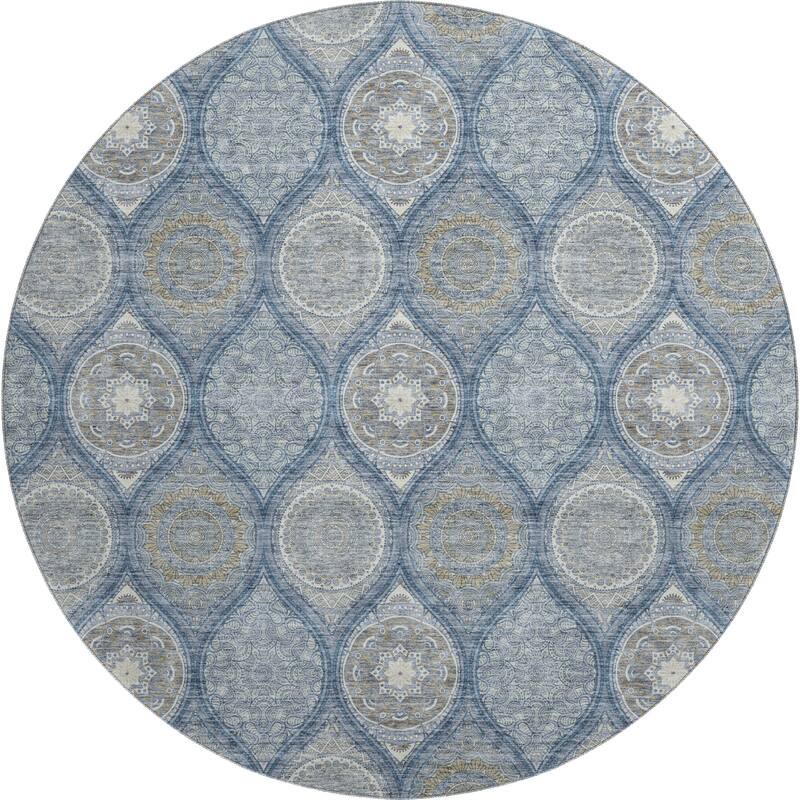 Premium Washable Super Soft Boho Mosaic Mayfield Rug