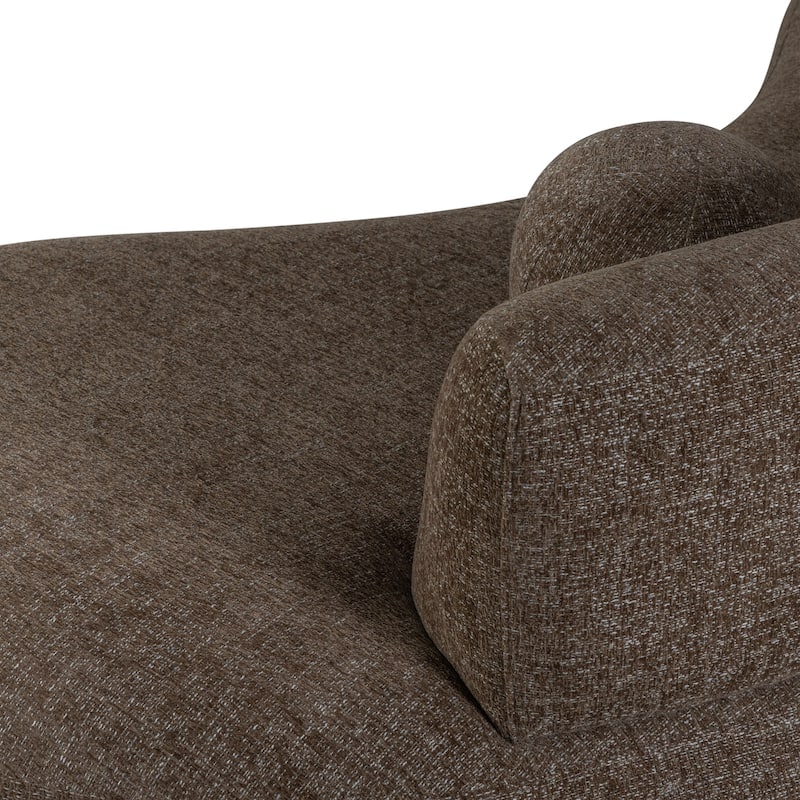 Oakland 97.5 in. 3-Seater Sofa with Oval Seat