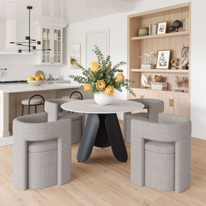 Toru Dining Table White - White