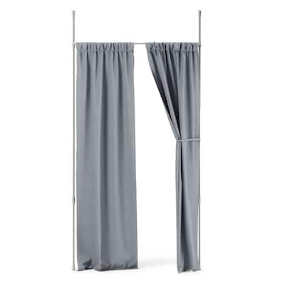 Expandable Curtain Rod Room Divider - Tension Rod for Windows & Spaces - Adjustable Length 7-10ft - M