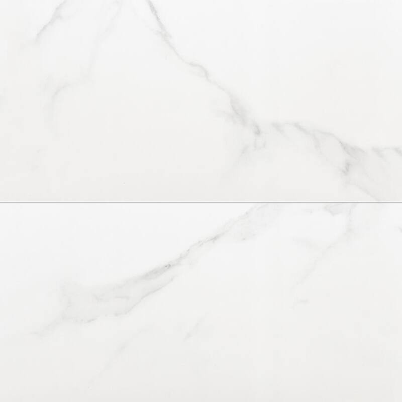The Tile Life Adonis 24x48 White Porcelain Floor & Wall Tile