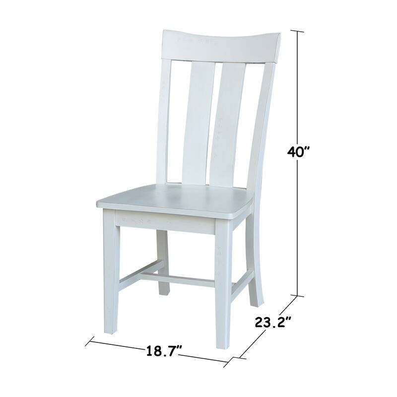 Ava Solid Wood Dining Chair - Set of Two
