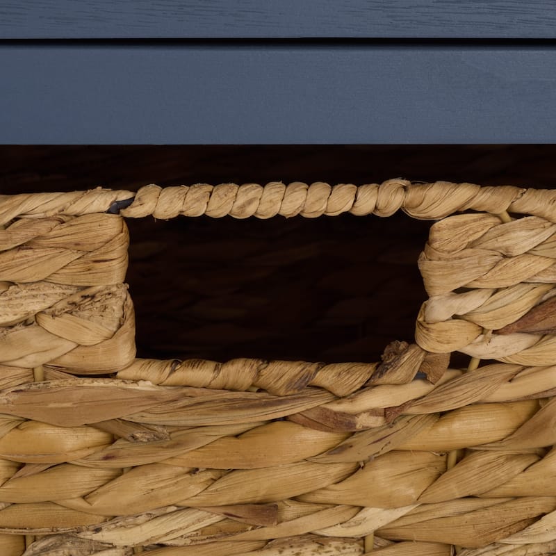 SAFAVIEH Ardelia Red 6-Drawer Storage Unit (Fully Assembled) - 30"W x 13"D x 26"H