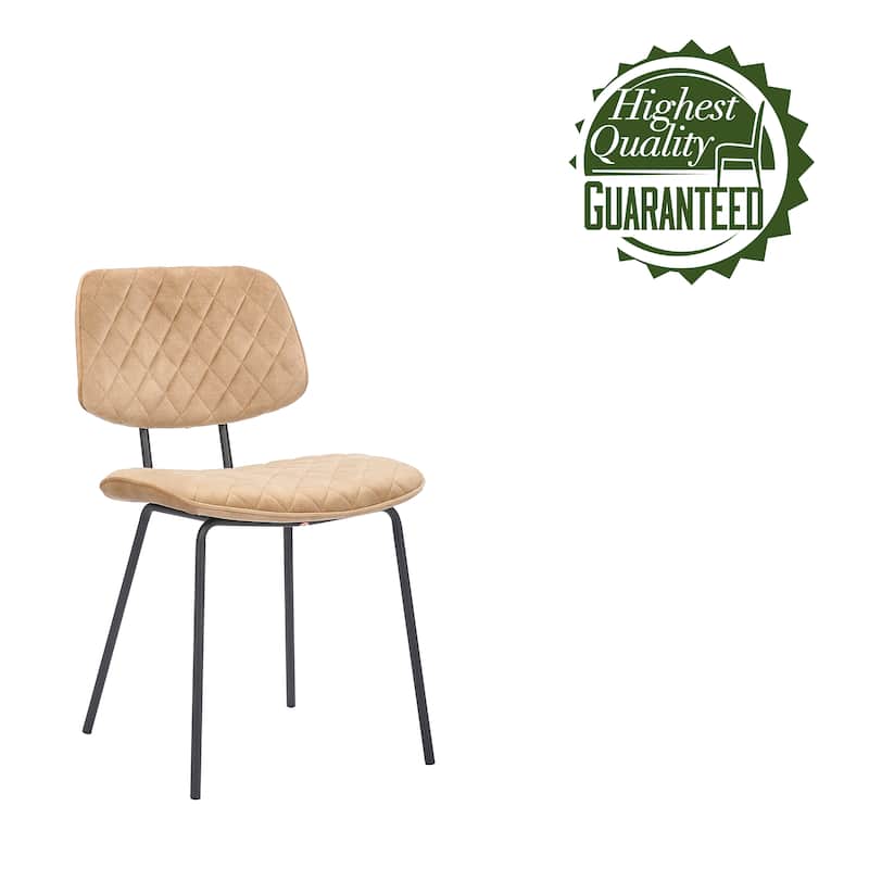 Porthos Home Taci Dining Chairs Set Of 2, Velvet Upholstery, Iron Legs