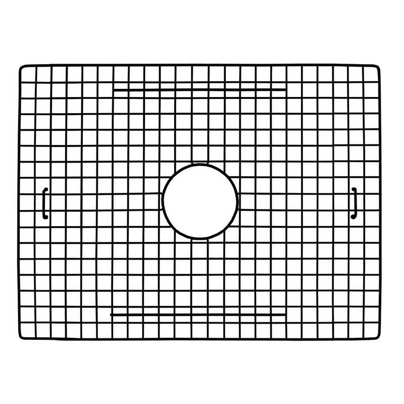 Native Trails 20-1/2" L x 14-1/2" W Steel Basin Rack - Matte Black