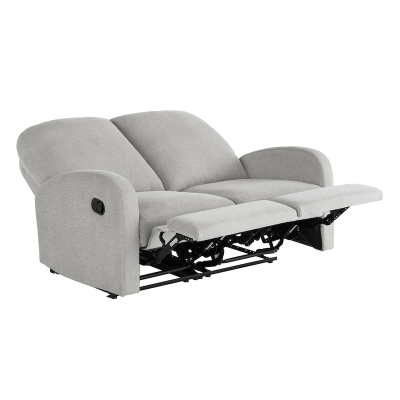Relax-A-Lounger Parker Reclining Loveseat in Woven Fabric