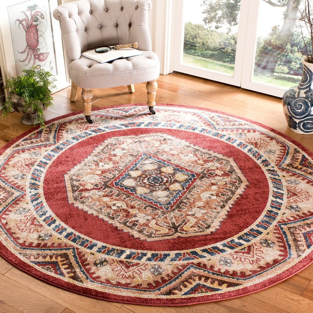 SAFAVIEH Bijar Corline Traditional Distressed Oriental Rug