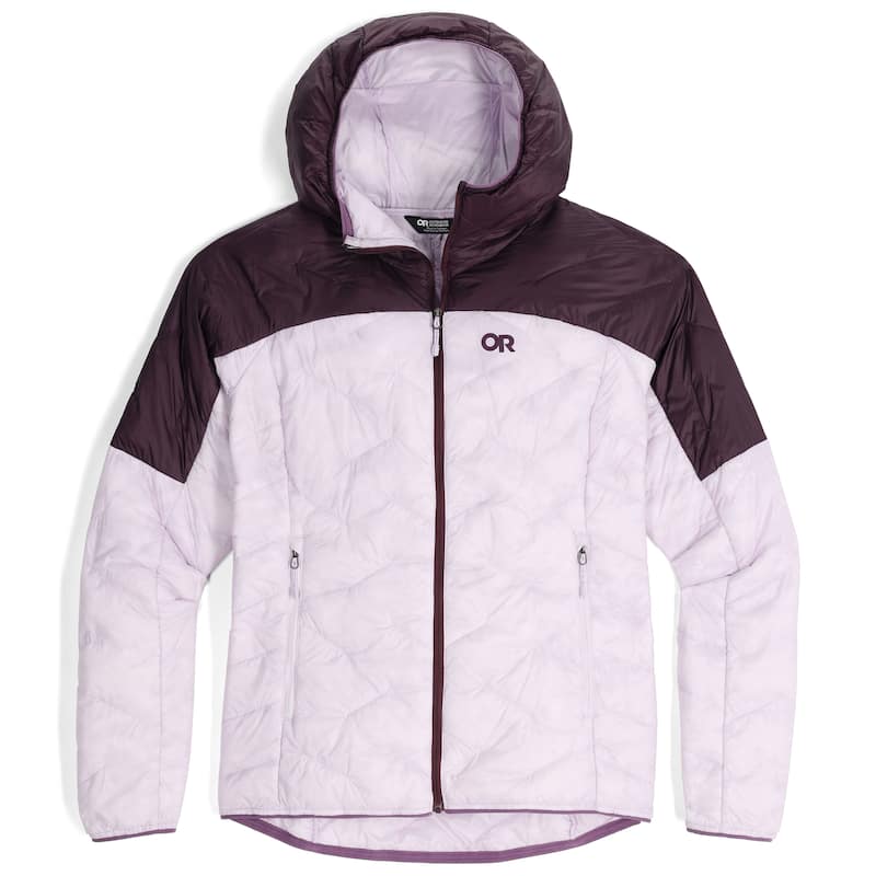 Outdoor Research Women's SuperStrand LT Hoodie - Stardust/Amethyst - S