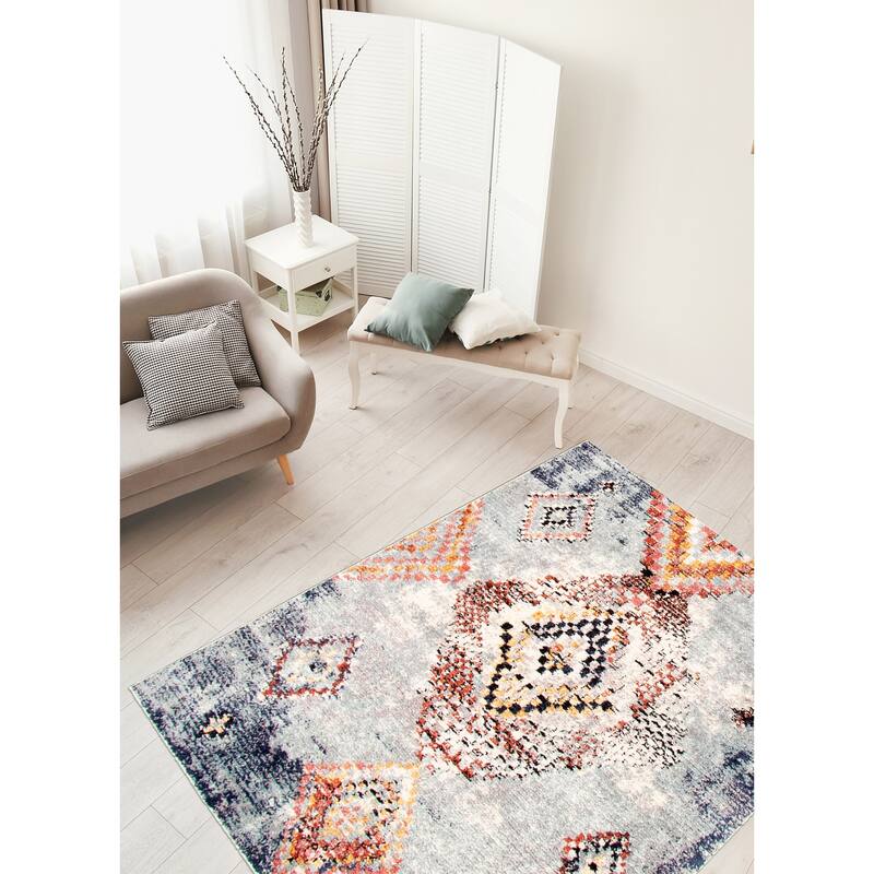ECARPETGALLERY Morocco Mosaique Southwestern Rug