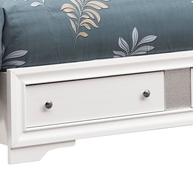 Madrid Wood Frame Panel Bed