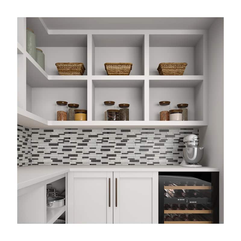 Daltile Lavaliere Natural Stone Linear Random Mosaic (10 Pc per Carton) (9.80 Sqft per Carton)