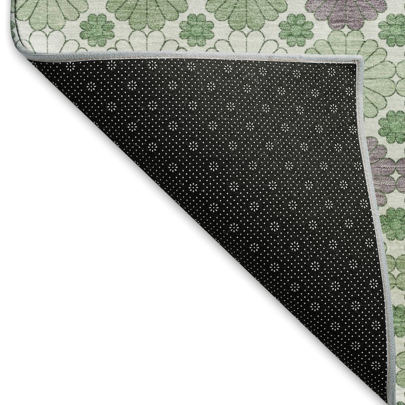 Premium Washable Super Soft Whimsy Mosaic Mayfield Rug