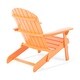 preview thumbnail 21 of 60, Outdoor Acacia Wood Adirondack Chair, Simple Design Chair