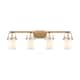 Option Brushed Brass / Matte White