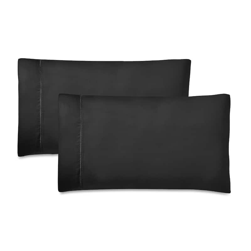 Superior Pandora Cotton Blend Embroidered 600 Thread Count Pillowcases, Set of 2