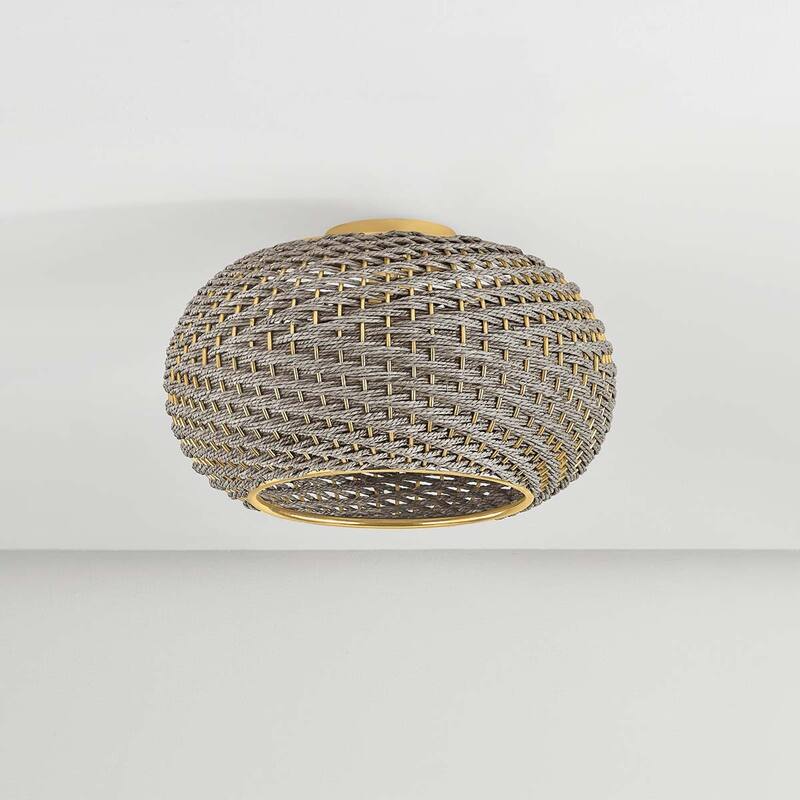 Hudson Valley Lighting 5517 Penarth 16" Wide Semi-Flush Ceiling