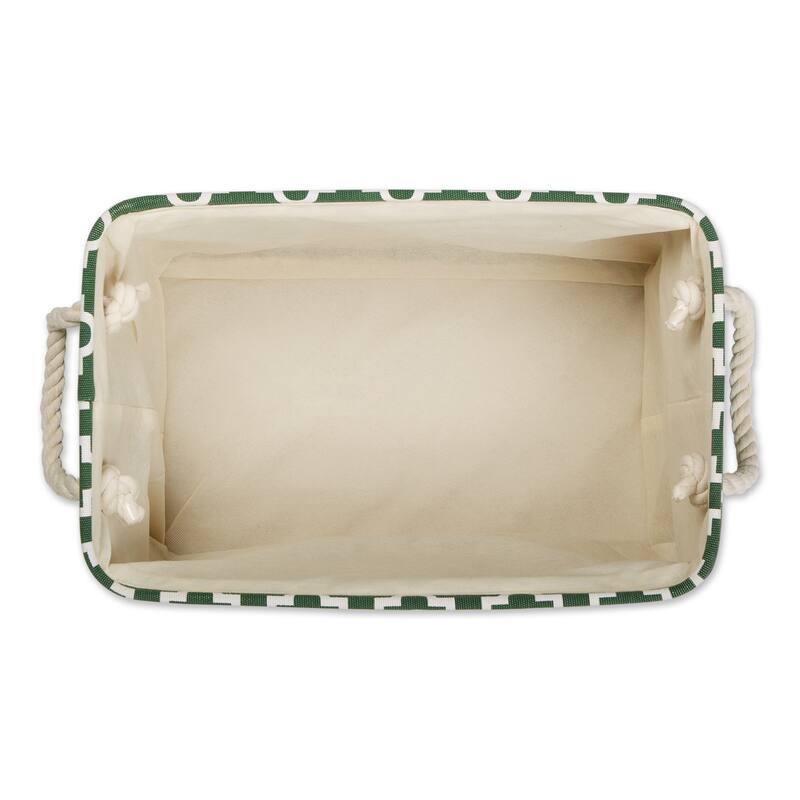 DII Lattice Decorative Storage Bin