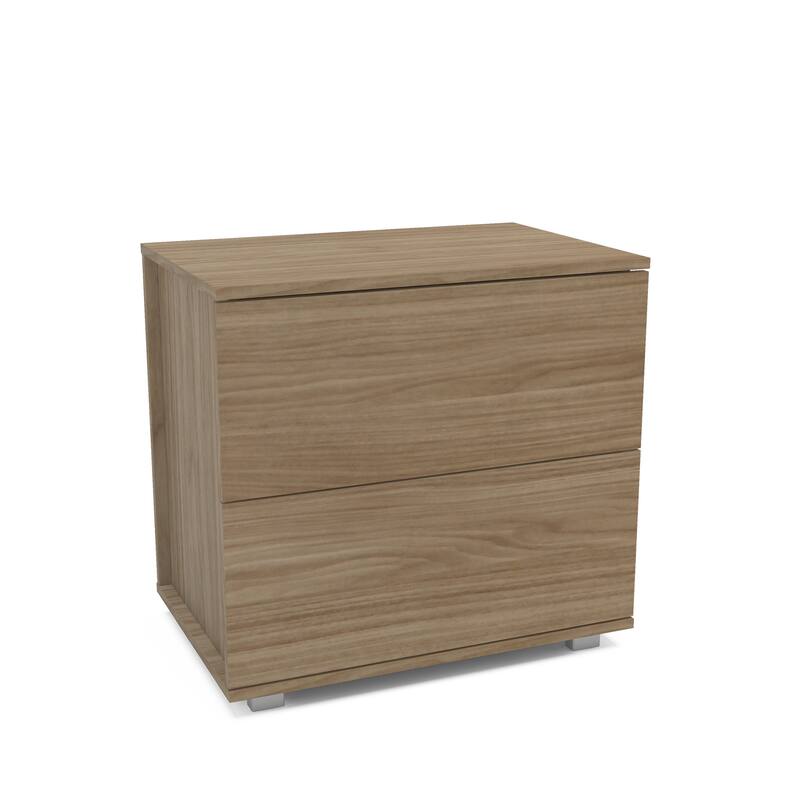 Polifurniture Madison Modern 2 Drawer Nightstand
