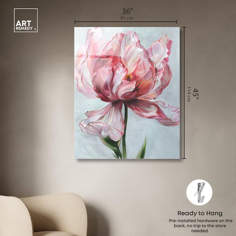 Magical Flower I Acrylic by Art Remedy, Ready to Hang