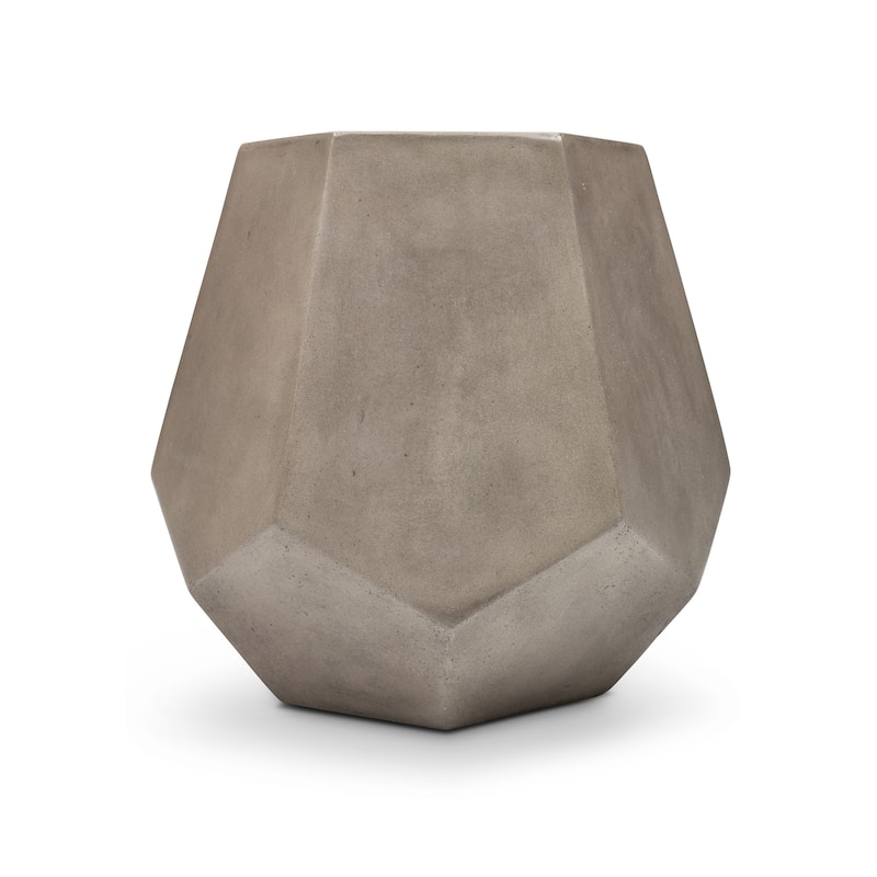 Urbia Faceted Concrete Stool