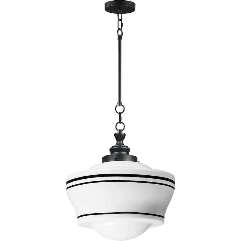 Maxim 21533WT Eureka 16" Wide 1 Light Pendant