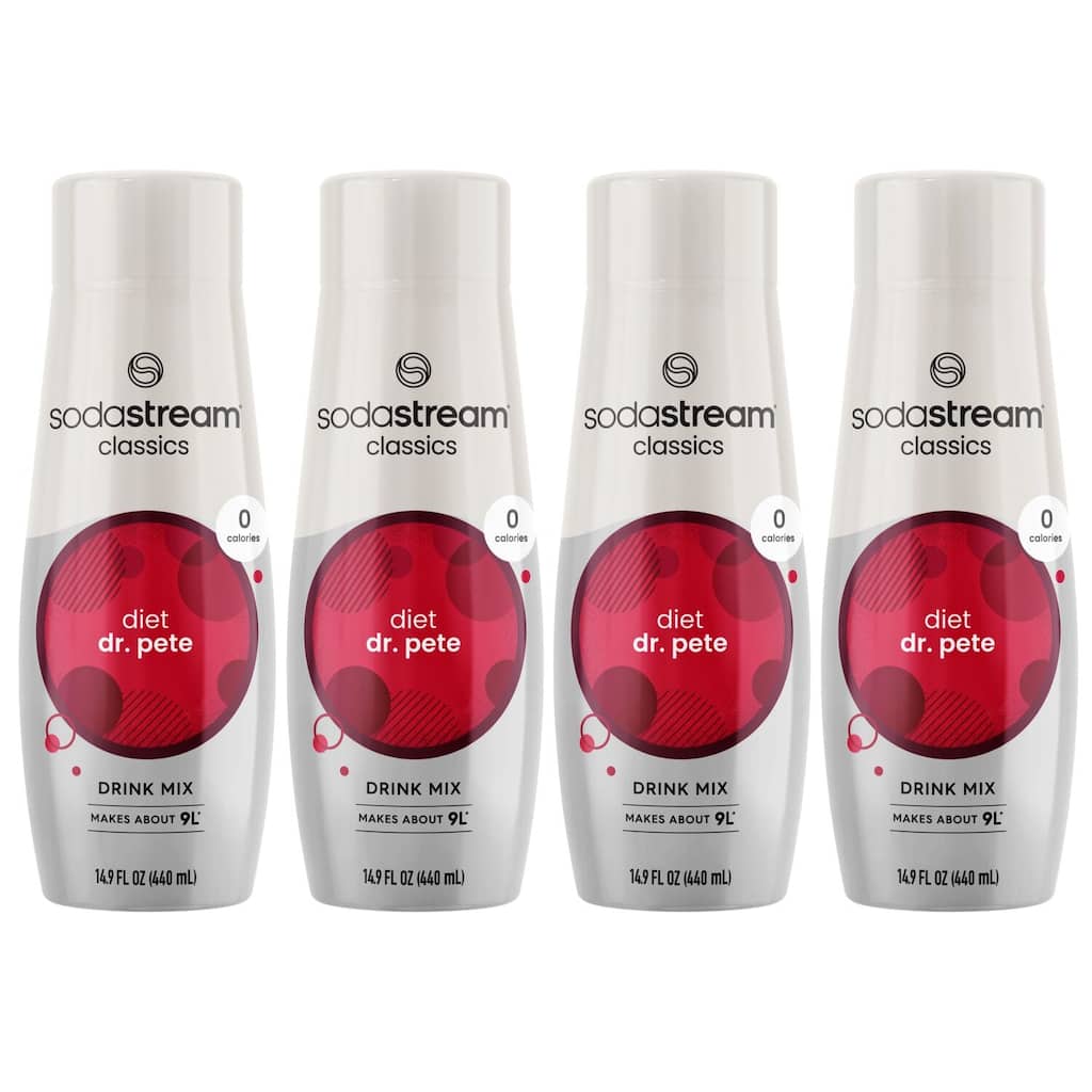 SodaStream® Classics Diet Dr. Pete Drink Mix 4-Pack
