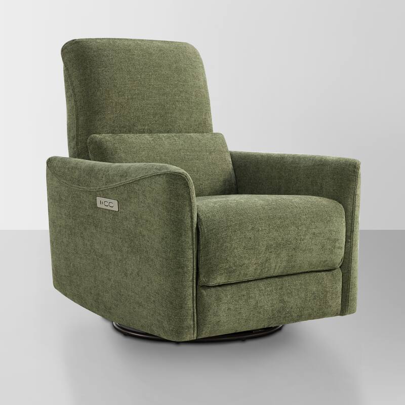 Spruce & Spring Asher Power Swivel Glider Recliner