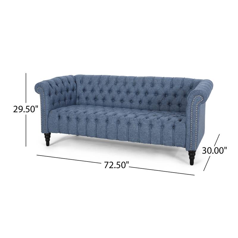 Barneyville Traditional Chesterfield Sofa by Christopher Knight Home