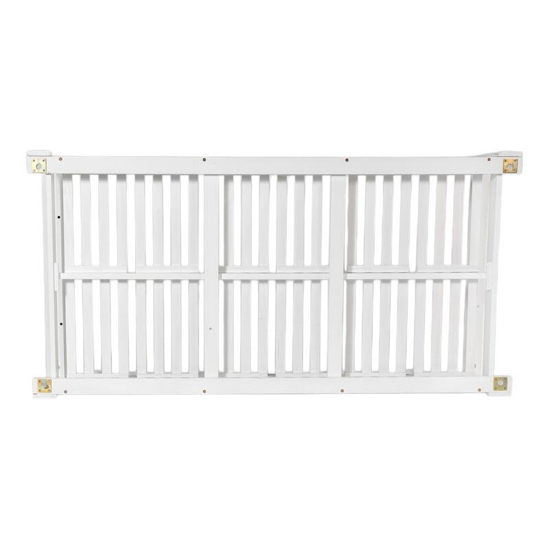 Farmhouse Style Twin Size Porch Swing Frame with Backrest, Outdoor Patio Swing Bench Chair with Hanging Ropes