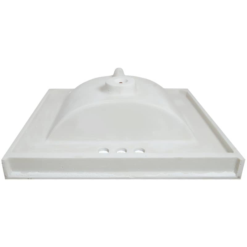 Design House 630210 Camilla 25" Cultured Marble Vanity Top with
