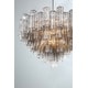preview thumbnail 5 of 5, Addis 16 Light Polished Chrome Chandelier - 32"W x 21.5"H x 32"D