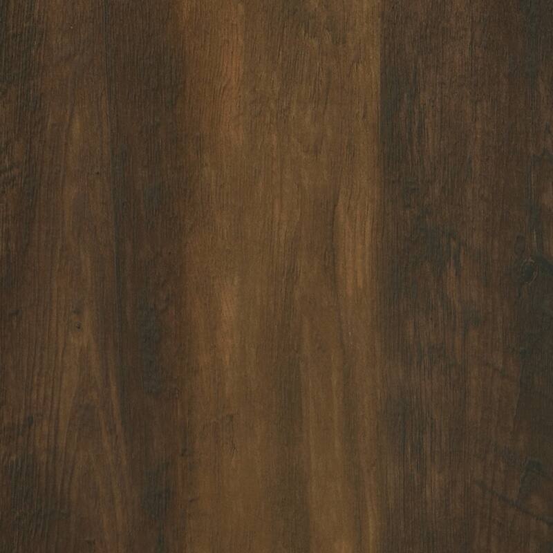 Cresida Dark Pine and Black 2-Door Hall Tree