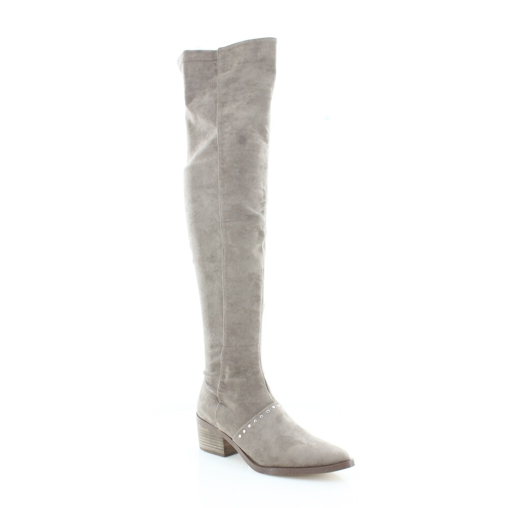 report grey booties