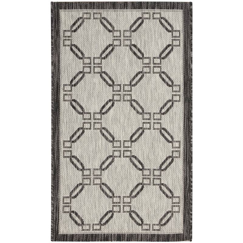 Nourison Garden Party Geometric Casual Indoor/Outdoor Area Rug